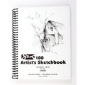 Sax 100 Artist's Sketchbook, 80 lb, 9 x 12 Inches, White S100238